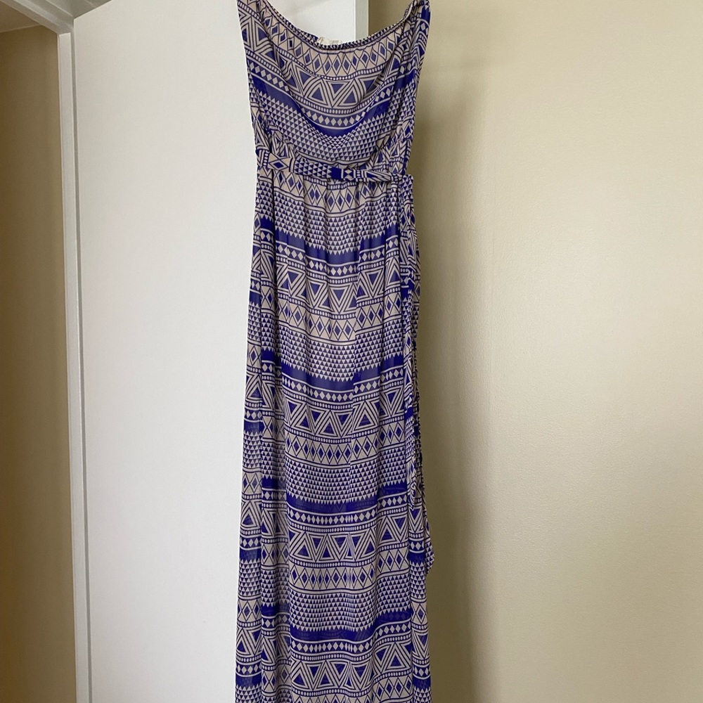 Strapless Maxi